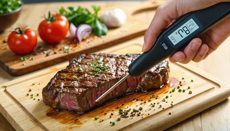 Et iç sıcaklıkları ve dinlendirme süreleri: güvenli ve sulu et rehberi