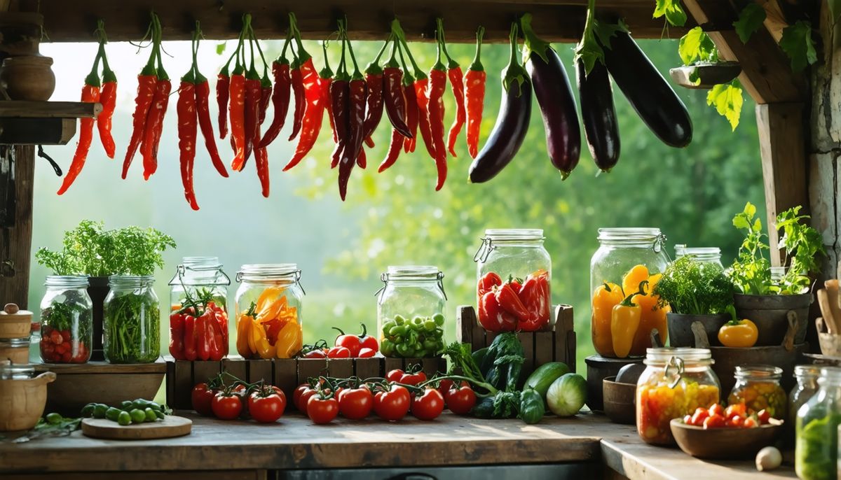 Mevsimine Göre Sebze Saklama Yöntemleri: Doğal ve Sağlıklı Çözümler