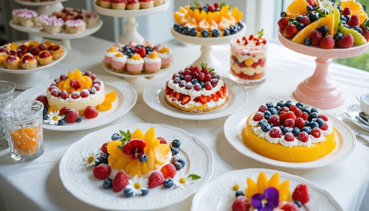 Pratik Tatlı Sunum Önerileri ile Evde Lezzetli Tatlılar Hazırlayın