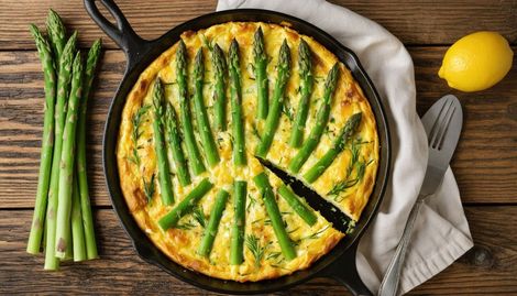 Nisan Kuşkonmazlı Frittata: Mevsimsel Malzeme Seçimi ve Saklama Önerileri