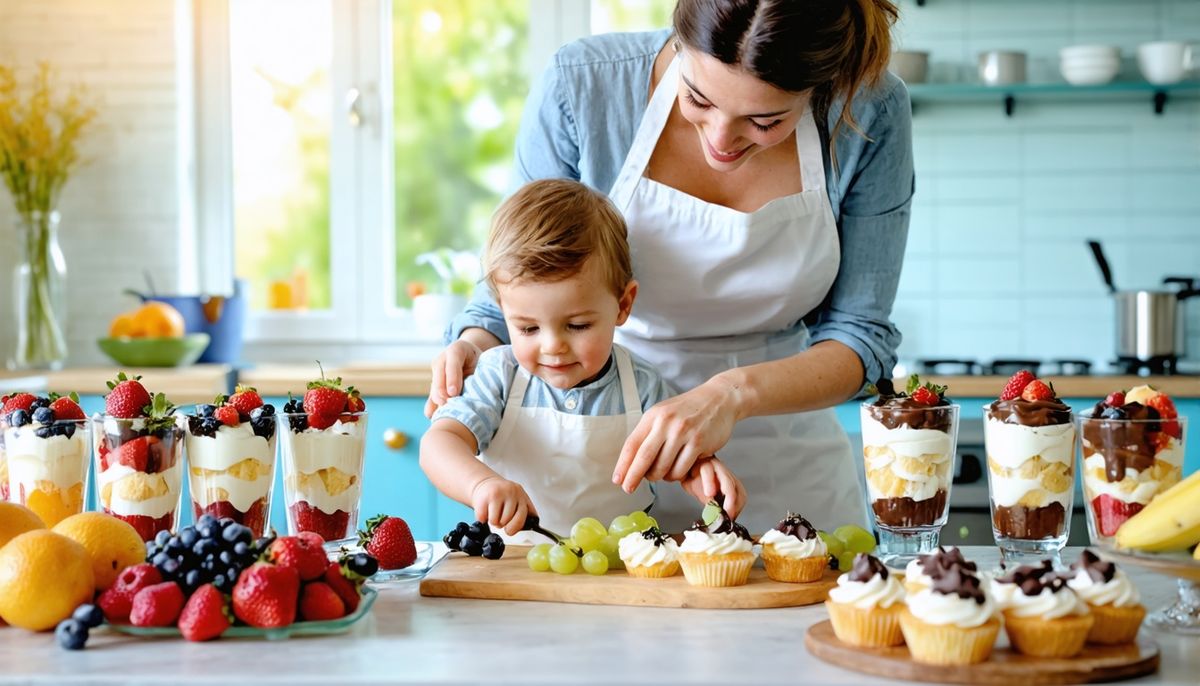 Çocuklar İçin Kolay Tatlılar: Evde Pratik ve Lezzetli Tarifler