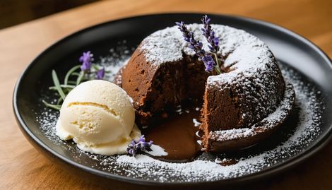 Çikolatalı Lavantalı Molten Kek: Kolay Ama Şık Tatlı Tarifi