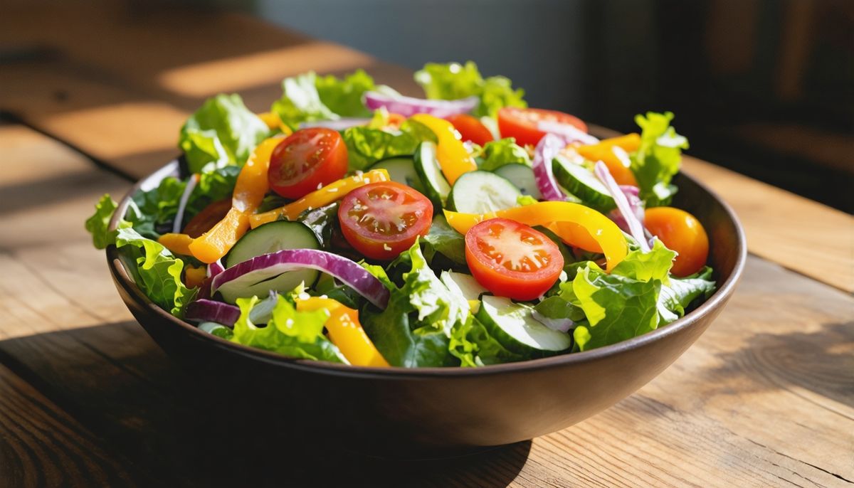 Renkli Salatalarla Sağlıklı Yaşam: Dengeli ve Lezzetli Seçenekler