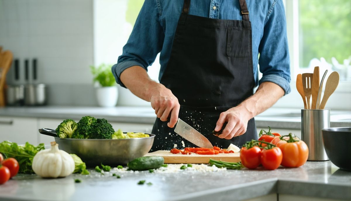 Yeni Başlayanlar İçin Mutfak Teknikleri: Temel Pişirme ve Mutfak Becerileri Rehb