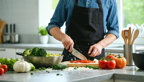 Yeni Başlayanlar İçin Mutfak Teknikleri: Temel Pişirme ve Mutfak Becerileri Rehb