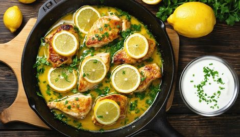 30 Dakikada Şef Usulü Limonlu Tavuk Sote ve Hızlı Sos Tarifi