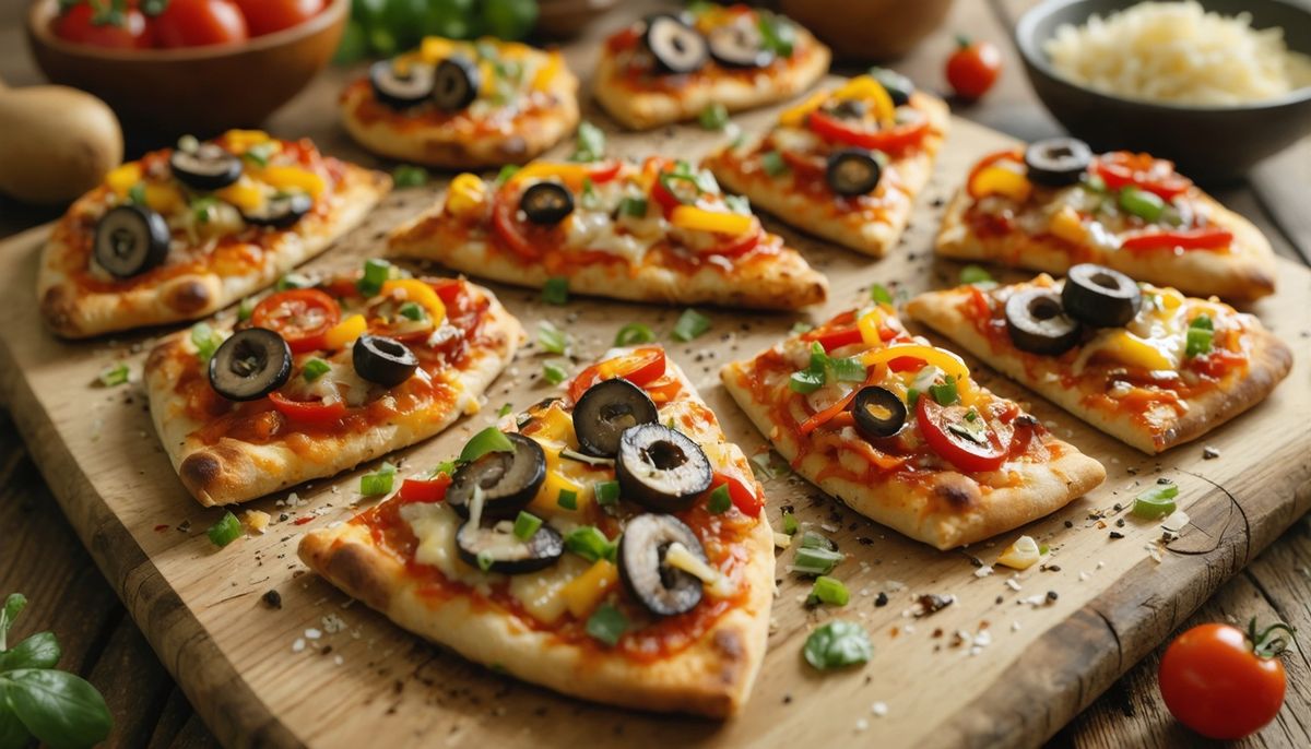 Enfes Mini Pizza Atıştırmalıklar: Pratik ve Yaratıcı Tarifler