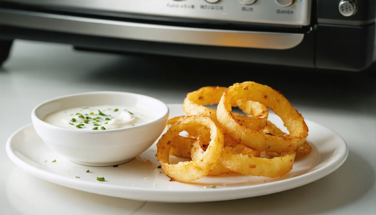 Mini Fırınlı Patates Halkaları: Tek Kişilik Pratik Atıştırmalık