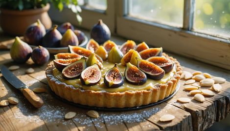 İncirli Bademli Tart — Kolay & Şık Ev Yapımı Tatlı