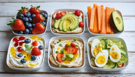 Sağlıklı Ara Öğünler İçin Besleyici ve Evde Hazırlanabilir Atıştırmalıklar