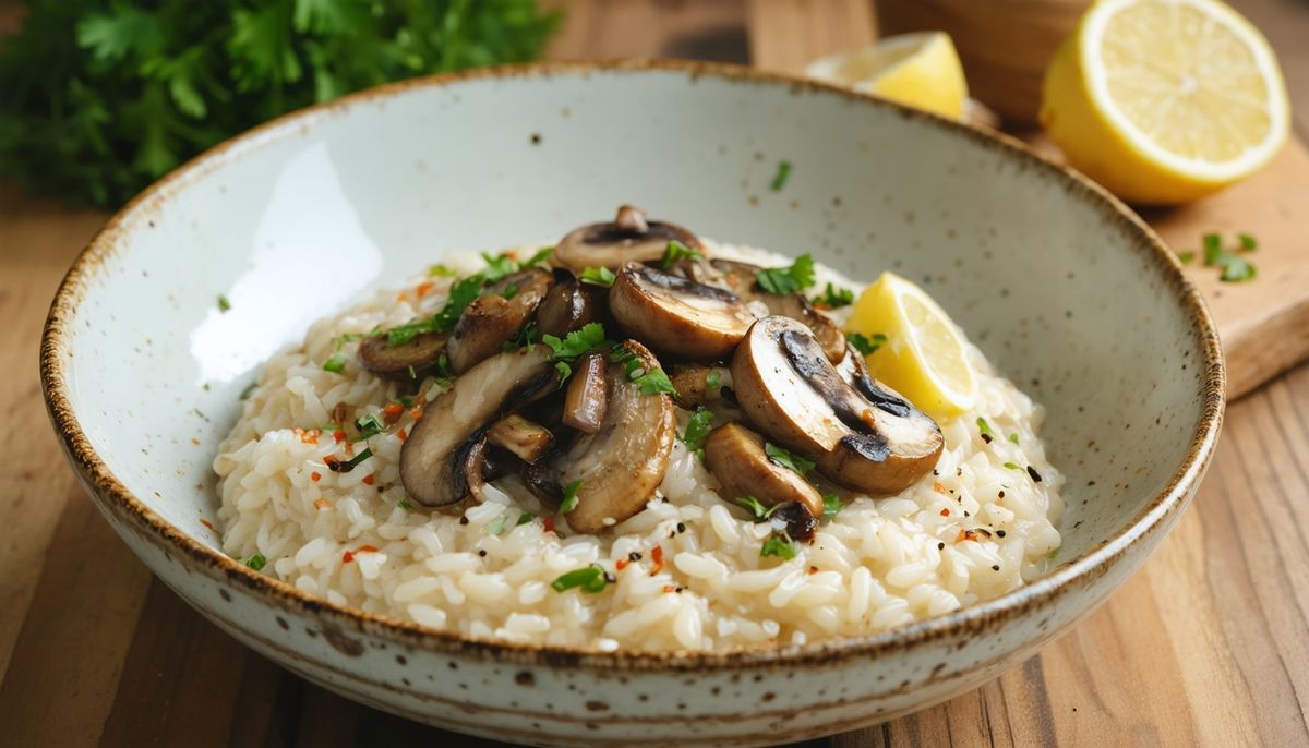 Kremasız Mantarlı Risotto (Vegan): Bitkisel ve Kremamsı Sonuç İçin Adım Adım Reh